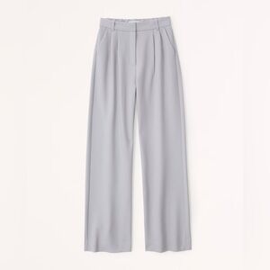 A&F Sloane Tailored Pant -Light Grey